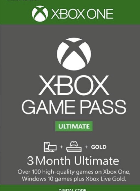CDKeys 3個月Xbox Game Pass Ultimate Xbox One / PC , cd key Instant download