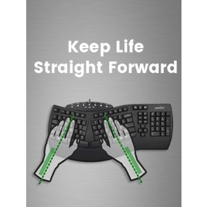 $27.89 键盘Amazon.com: Perixx PERIBOARD-512 Ergonomic Split Keyboard - Natural Ergonomic Design - Black - Bulky Size 19.09 x9.29 x1.73 : Computers & Accessories