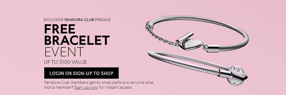 EXCLUSIVE PRESALE | FREE BRACELET with qualifying purchase.