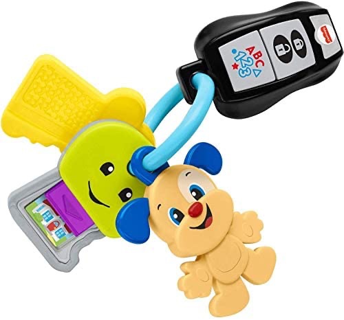 Amazon.com: Fisher-Price Laugh & Learn Play & Go Keys, musical learning toy for babies and toddlers ages 6-36 months: 玩具