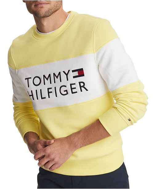 Tommy Hilfiger Men's Stellar Logo Graphic Sweatshirt, Created for Macy's & Reviews - Hoodies & Sweatshirts - Men - Macy's 男士运动衫
