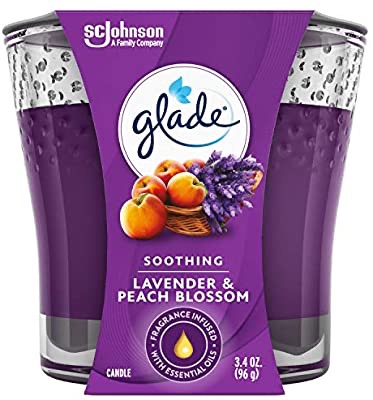 Amazon.com：Glade蜡烛罐，空气清新剂，