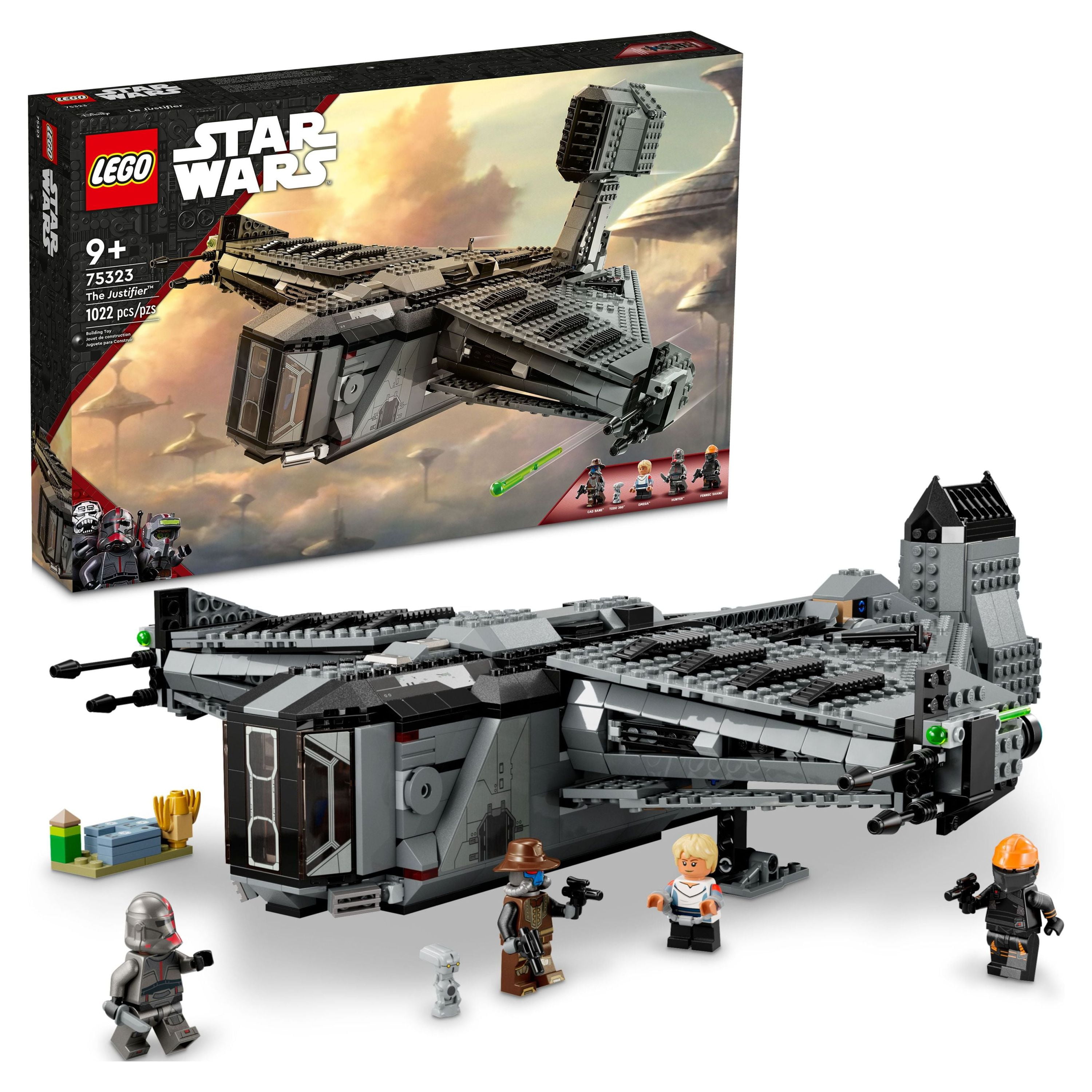 LEGO Star Wars the Justifier 75323, Buildable Starship with Cad Bane Minifigure 