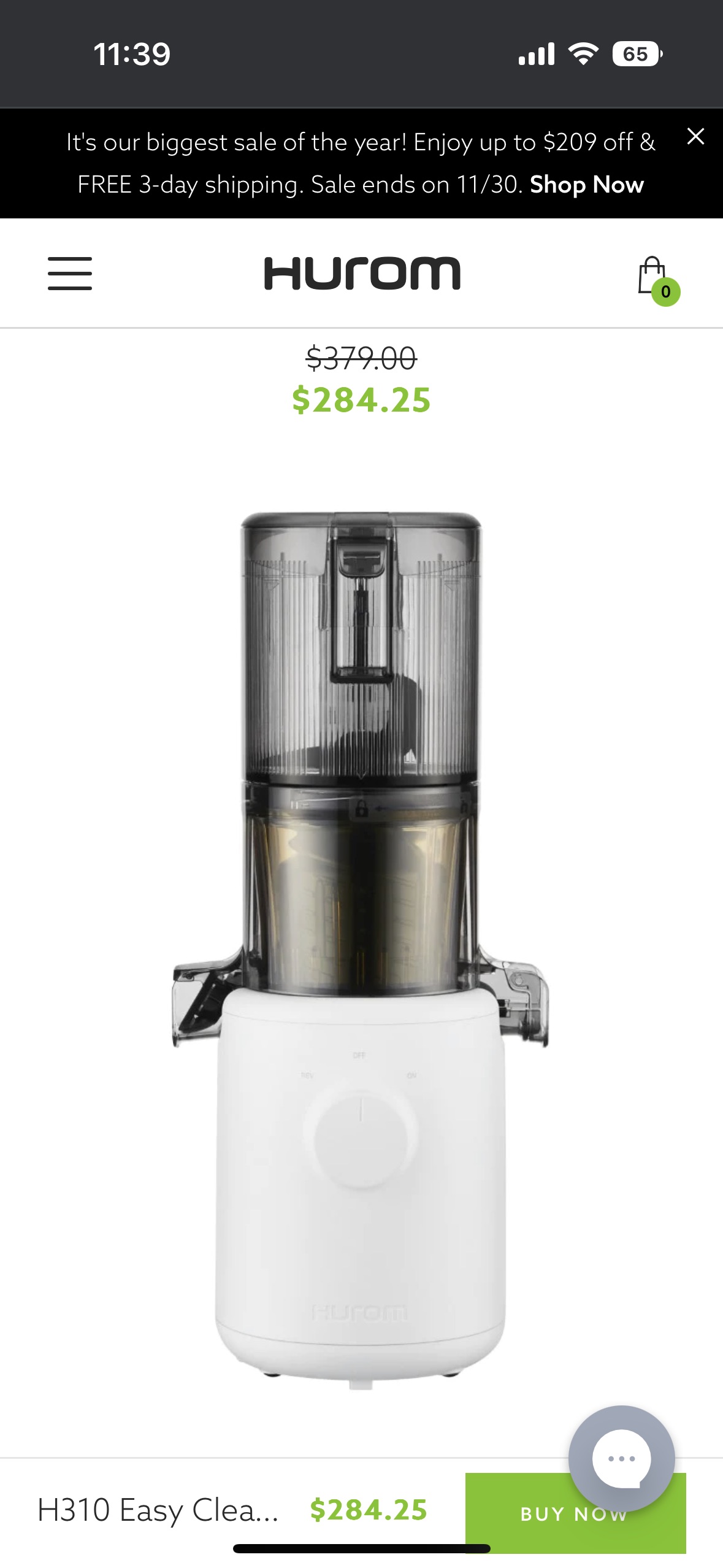 Shop H310 Easy Clean Slow Juicer | Official Hurom Store