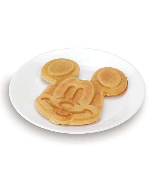 Disney Mickey Mouse Round Character Waffle Maker & Reviews - Small Appliances - Kitchen - Macy's卡通米老鼠图案 waffles