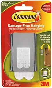 Command 17048-ES Universal Picture Hanger, 3 inches, Jumbo - Command Hooks - Amazon.com