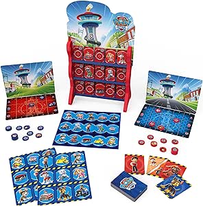 Amazon.com: PAW Patrol, Games HQ Board Games for Kids Checkers Tic Tac Toe Memory Match Bingo Go Fish Card Games PAW Patrol Toys, for Preschoolers Ages 4 and up : Sports &amp; Outdoors