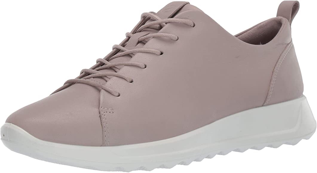 Amazon.com | ECCO Women's Flexure Runner Tie Sneaker, Grey Rose, 41 女鞋