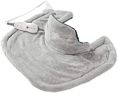 Sunbeam Heating Pad for Neck & Shoulder Pain Relief | Standard Size Renue, 4 Heat Settings with Auto-Off