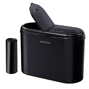 HOTOR Car Trash Can, Durable & Leakproof Trash Bin with Compact Size, Practical Car Accessory for Interior Cleaness