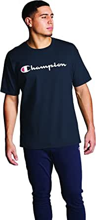 Champion 男士基础款T恤促销 海军蓝色款