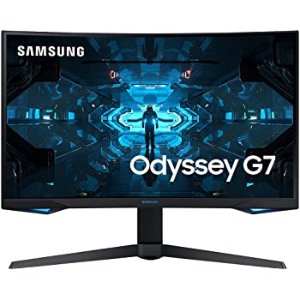 SAMSUNG 27" Odyssey G7 Monitor (QHD, 1000R, 240Hz, 1ms)