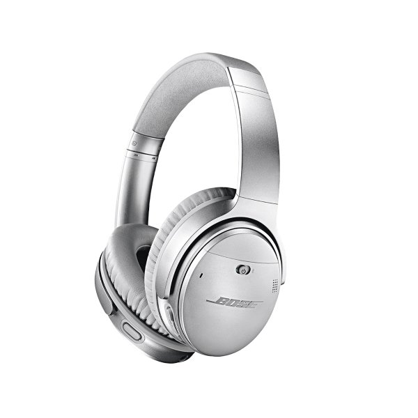 Bose QuietComfort 35 Wireless Noise Cancelling Headphones II, Silver