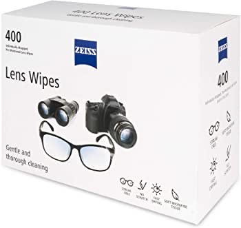 Amazon.com: Zeiss 眼镜擦拭巾, 400 count : Electronics
