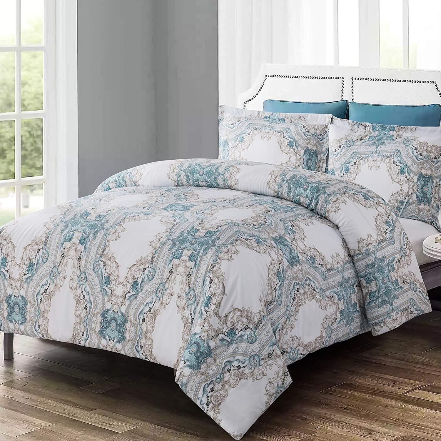 Shatex Twin Comforter 2 Pieces Luxury Bedding  Comforter Set– Ultra Soft 100% Microfiber Polyester被子两件套