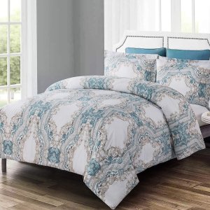 限时优惠! Shatex Twin Comforter 2 Pieces Luxury Bedding Comforter Set– Ultra Soft 100% Microfiber Polyester被子两件套
