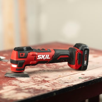 SKIL PWR CORE 12 Cordless Brushless 12-volt Variable Speed 32-Piece Oscillating Multi-Tool Kit (1-Battery Included) in the Oscillating Tool Kits department at Lowes.com