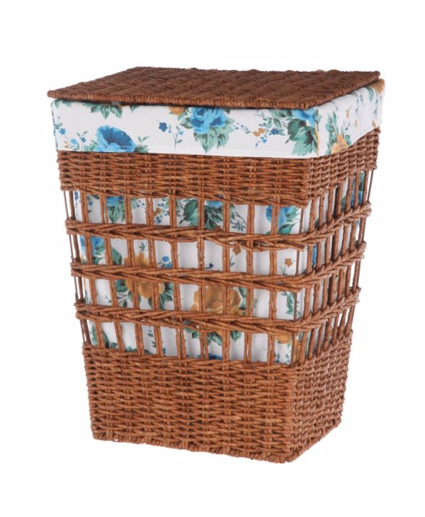 The Pioneer Woman Rose Shadow Maize Laundry Hamper