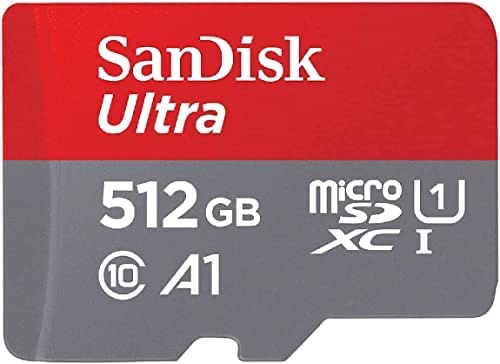 Amazon.com: SanDisk 512GB Ultra MicroSDXC UHS-I Memory Card with Adapter - 120MB/s, C10, U1, Full HD, A1, Micro SD Card - SDSQUA4-512G-GN6MA : Everything Else下单锁价