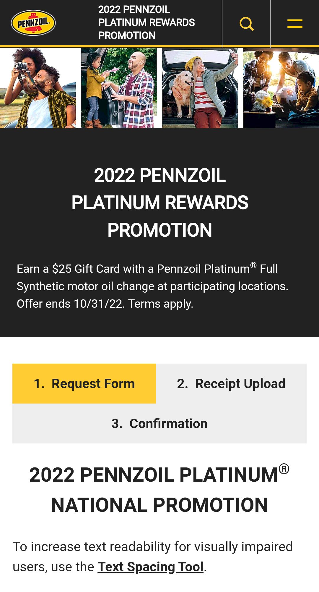 2022 PENNZOIL PLATINUM REWARDS PROMOTION | Pennzoil机油返利活动又来了