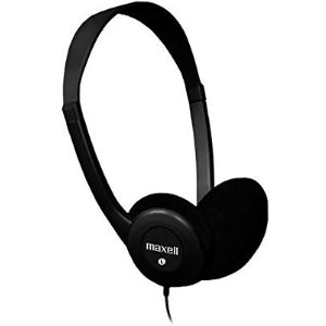 $5.06 耳机Amazon.com: Maxell 190319 Adjustable Wired Stereo Open-air Headphone for Portable Stereos, Boom Boxes and Cassette Players (Value): Home Audio & Theater