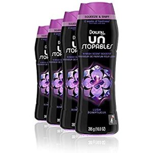 Downy Unstopables in-wash Scent Booster Beads, Lush, 10 Ounce