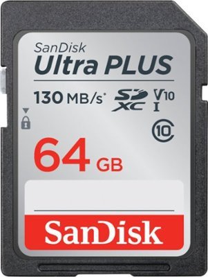 SanDisk Ultra PLUS 64GB SDXC UHS-I 存储卡