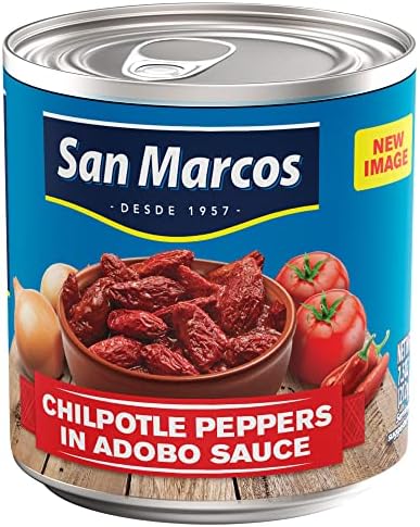 Amazon.com : San Marcos, Chilpotle In Adobo Sauce, 7.5 Ounce : Grocery &amp; Gourmet Food