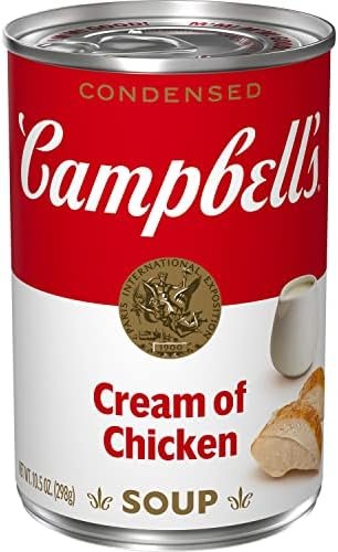 Condensed Cream of Chicken Soup, 10.5 Ounce Can
