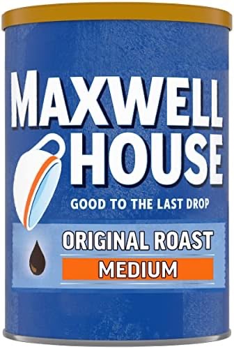 Amazon.com : Maxwell House The Original Roast Medium Roast Ground Coffee, 11.5 oz Canister : Grocery & Gourmet Food