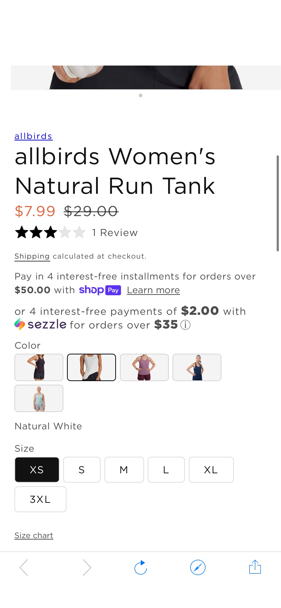 allbirds Women's Natural Run Tank – PROOZY Proozy：今天只需8美元就为allbirds Women's Natural Run Tank得分。

立即抓住你的