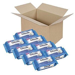 $9.25 Cottonelle 的湿纸巾8盒装