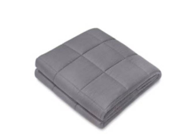 NEX Charcoal Weighted Blanket (40" x 60",15 lbs)