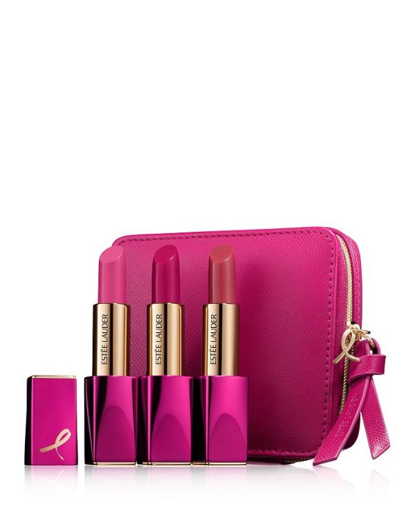 Estee Lauder Pink Perfection 3-Piece Lipstick Set