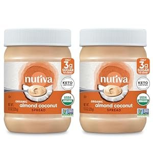 Nutiva 有机杏仁椰子酱11.5oz 2瓶