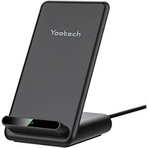 $9.74 Amazon.com: Seneo Wireless Charger, Qi Certified Wireless Charging Stand Compatible with iPhone 11/11充电器