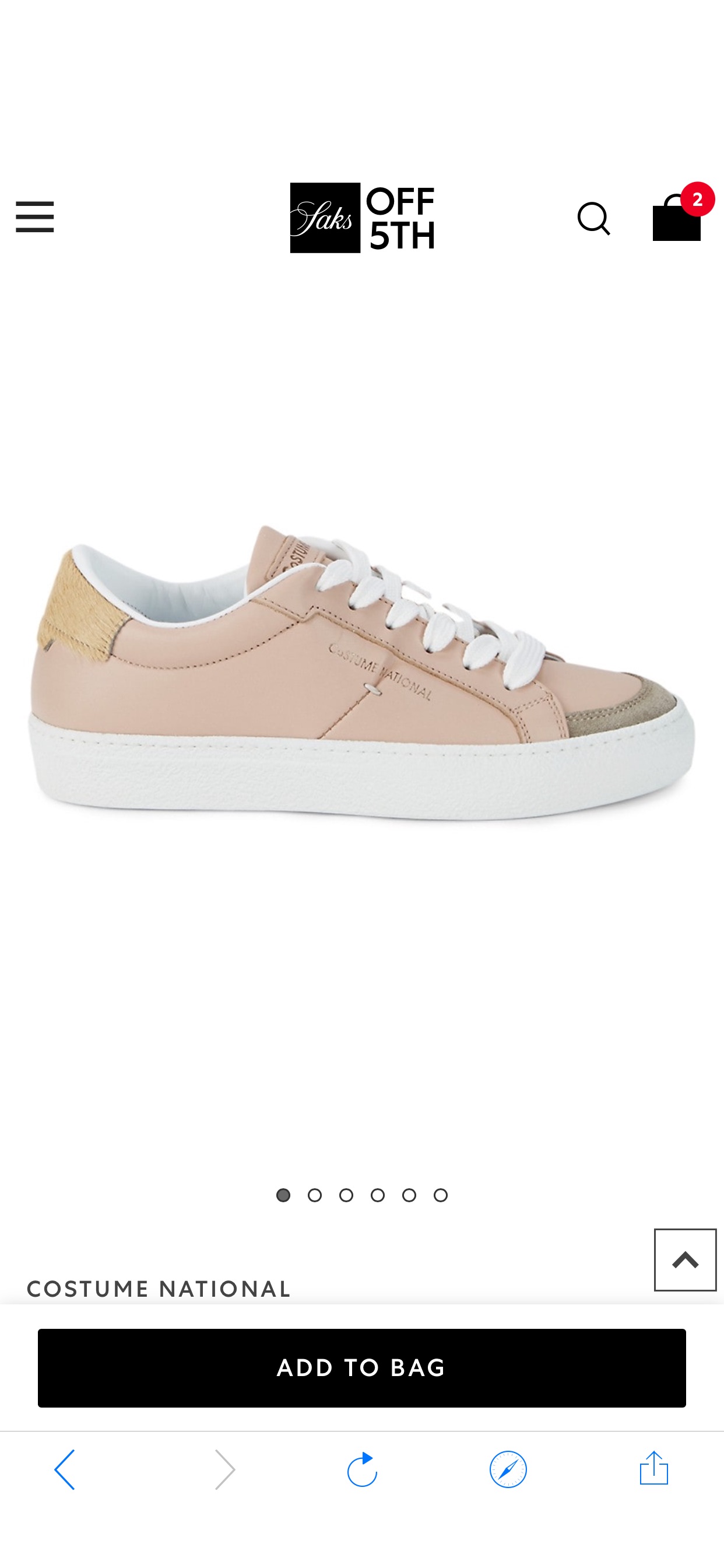 Costume National Calf Hair-Trim Leather & Suede Sneakers on SALE | Saks OFF 5TH
鞋子
