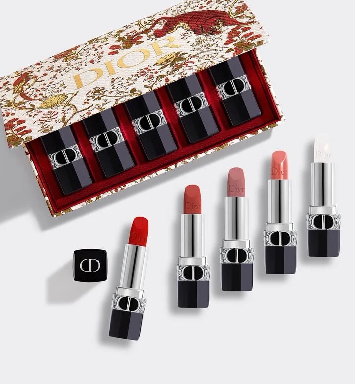 Rouge Dior 新年唇膏套装Lunar New Year Set: Lipsticks and Lip Balms | DIOR