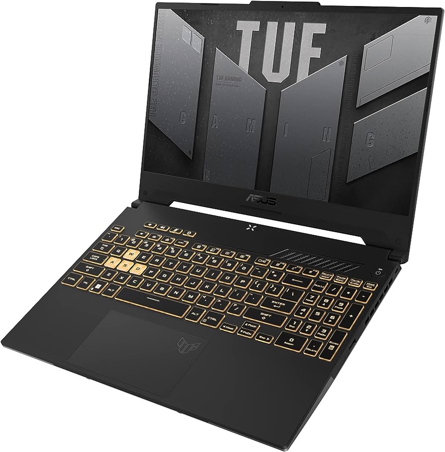 Amazon.com: ASUS TUF Gaming F15 (2023) Gaming Laptop, 15.6” FHD 144Hz, 100% sRGB Display, GeForce RTX 4050, Intel Core i5-13500H, 16GB DDR4, 512GB PCIe SSD Gen 4, Wi-Fi 6, Windows 11, FX507VU-ES53 : E