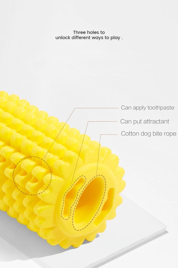 玉米形状磨牙棒狗玩具 – WAROOM.USA