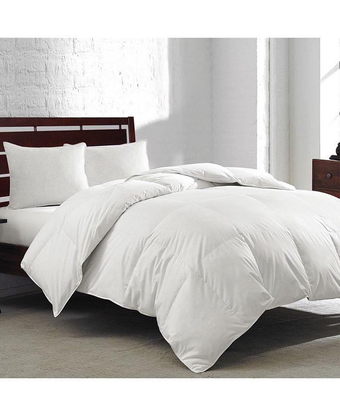 梅西鹅绒被Royal Luxe White Goose Feather & Down 240-Thread Count Twin Comforter & Reviews - Comforters - Bed & Bath - Macy's
