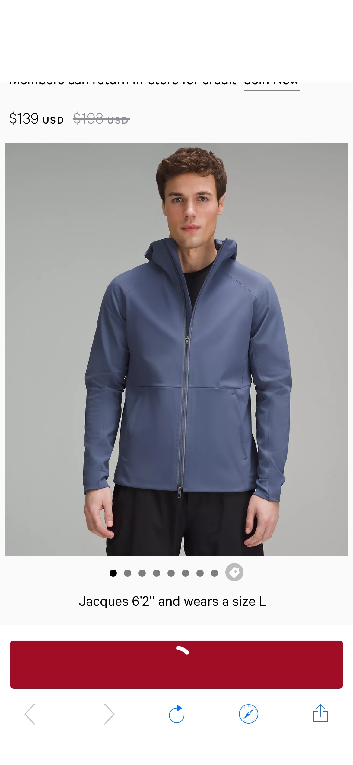 Cross Chill Jacket | Men's Coats & Jackets | lululemon