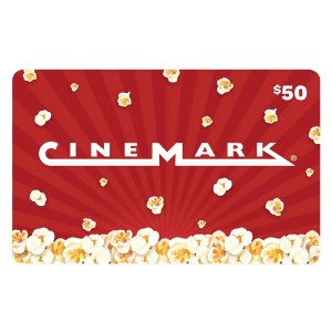 限今天：Cinemark 影院$50礼卡促销