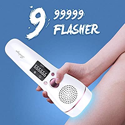 Amazon.com: Ice Hair Removal at-Home for Women Permanent IPL Hair Removal Upgrade to 999,999 Flashes Professional Hair Remover Device Care with Icing Sense Painless Treatment 脱毛仪
