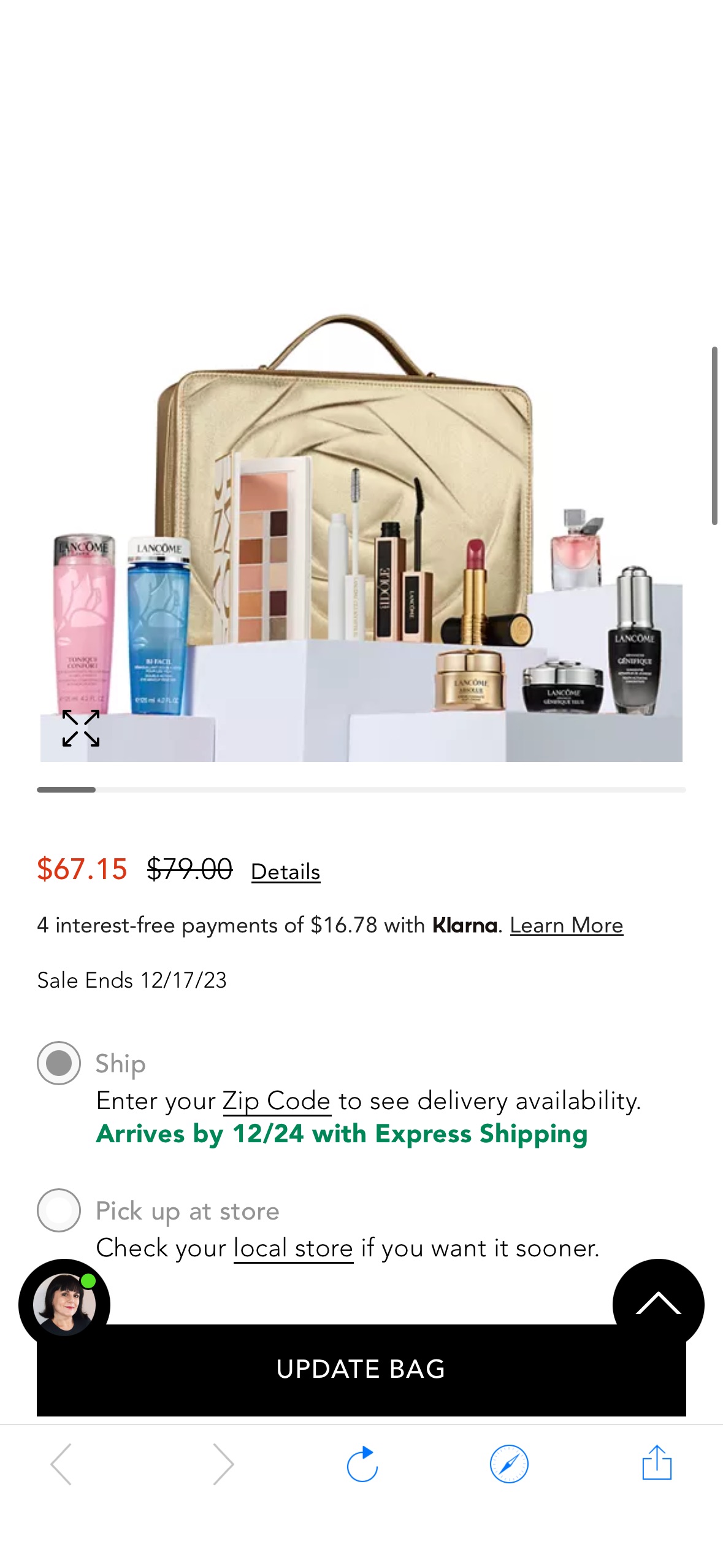 Lancôme Holiday Beauty Box for $79 ($588 value)! | Bloomingdale's