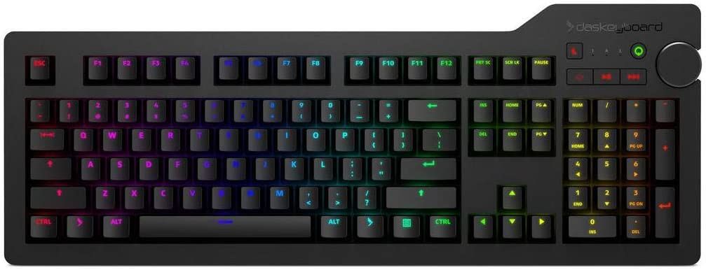 Das Keyboard 4Q Soft Tactile Cherry MX Brown RGB Smart Mechanical Keyboard | eBay
