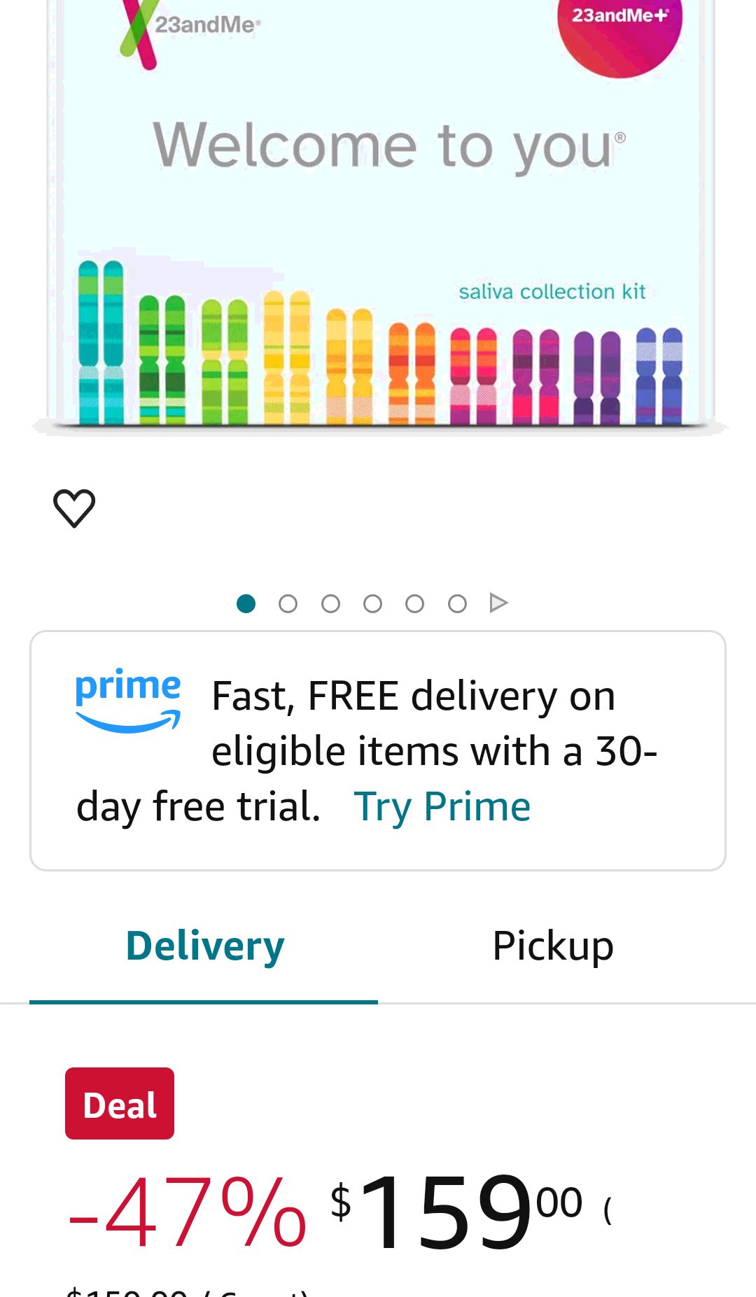 23andMe+ Premium Membership Bundle - DNA Kit with Personal Genetic Insights Including Health + Ancestry Service Plus 1-Year Access to Exclusive Reports (Before You Buy See Important Test Info Below) :