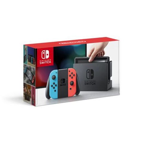 $299.99Nintendo Switch with Neon Blue and Neon Red Joy-Con