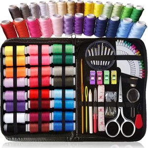 闪购：ARTIKA 缝纫针线包套件 带多色线、针、剪刀、顶针和夹子
