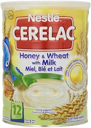 Nestle Cerelac, Honey and Wheat with Milk, 2.2-Pound